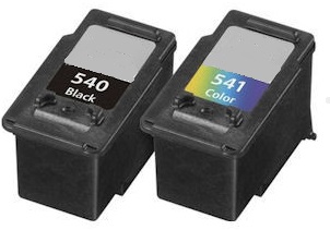 Canon PG-540 and CL-541 Black and Colour High Cap. Remanufactured Ink Cartridges